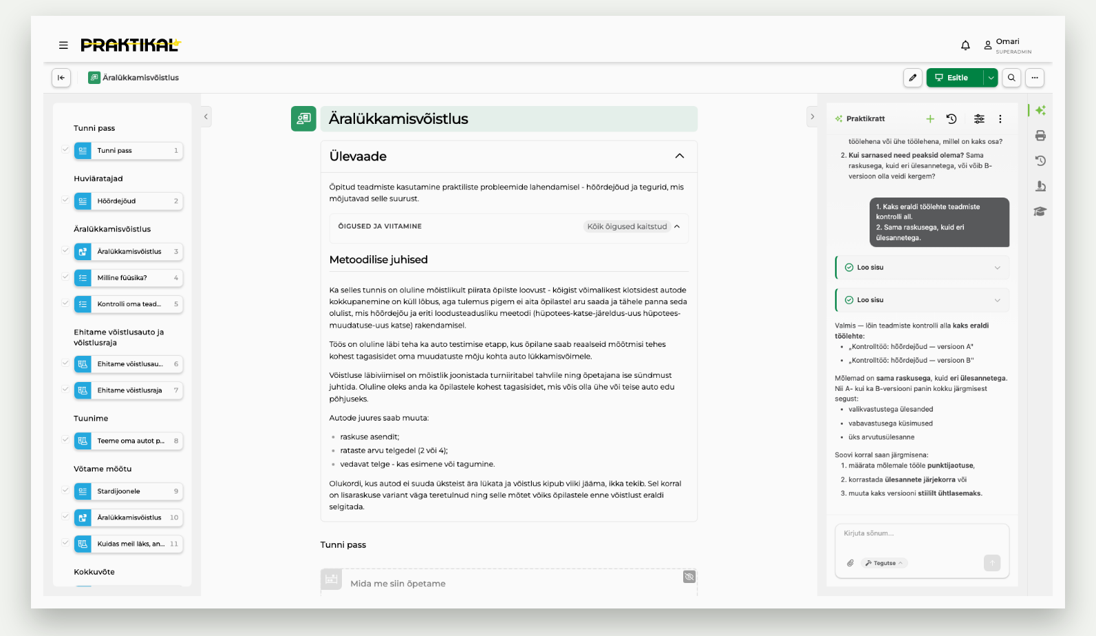 Assistent küsib üle, enne kui teeb
